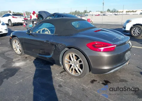 2013 Porsche Boxster z USA, uszkodzony, nr VIN WP0CA2A8XDS113524